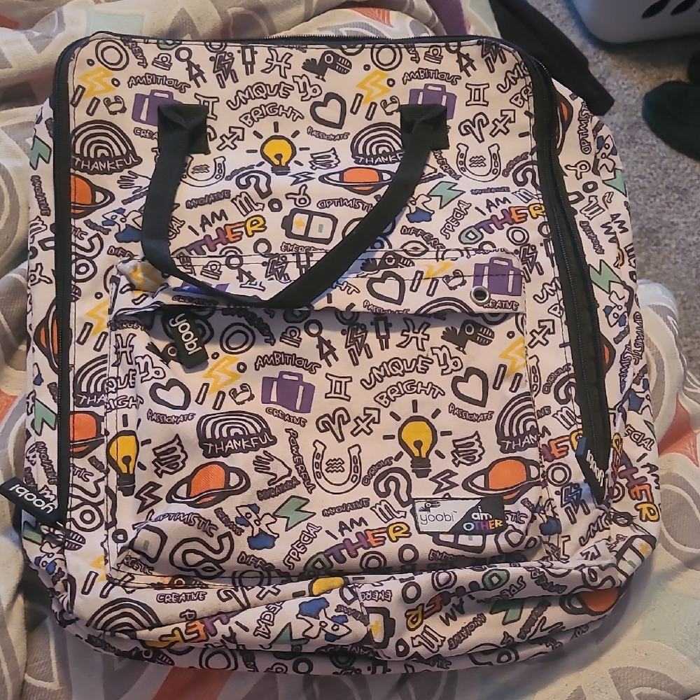 Yoobi Multicolor Kids Backpack